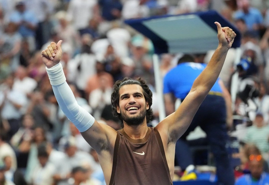 Carlos Alcaraz Wins US Open Opener After Four-Month Injury Layoff